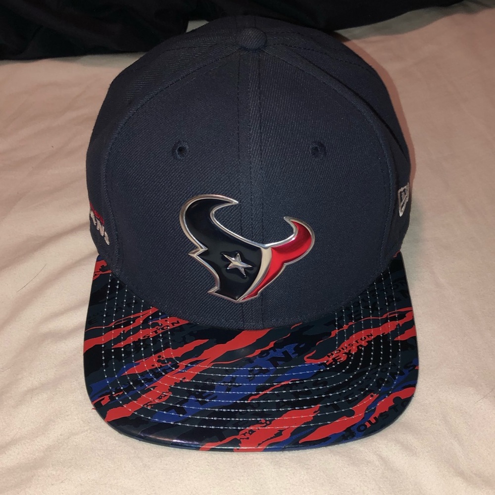 Texans flat bill hat